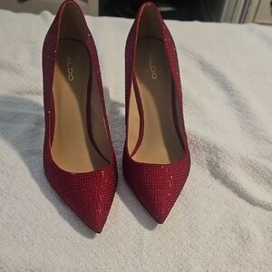 ALDO Women's Red Stiletto Heels